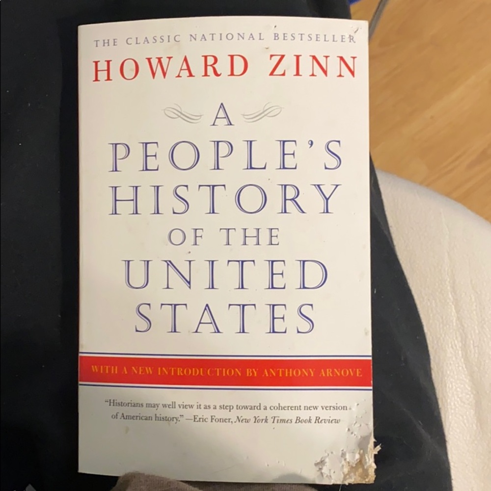 A people’s history of the United States book